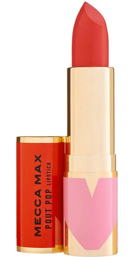 mecca max pout pop lipstick.